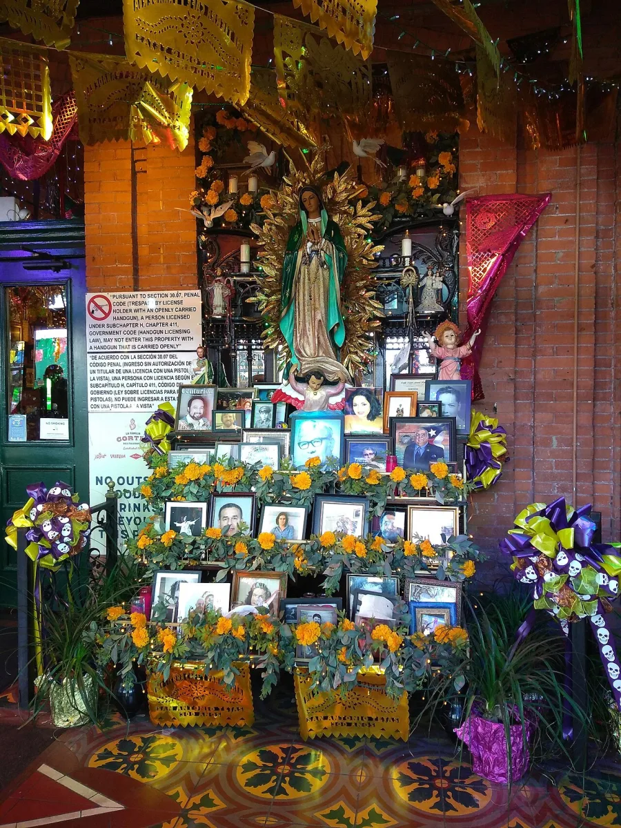 Altar de Día de Muertos en San Antonio, Texas